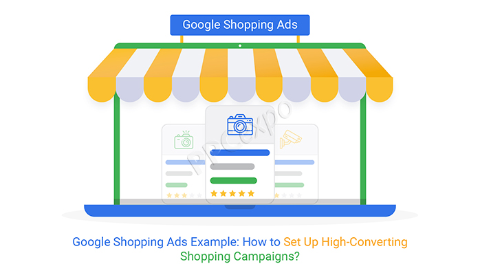 Google 购物广告示例