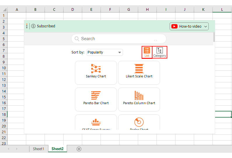 如何在 Excel 中制作旭日形图