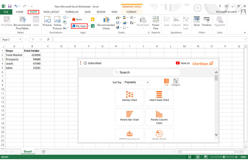 销售漏斗excel